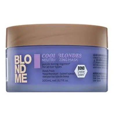 Schwarzkopf Professional BlondMe Cool Blondes Neutralizing Mask vyživující maska pro platinově b