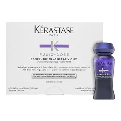 Kérastase Fusio-Dose Concentré [H.A] Ultra-Violet vlasová kúra pro blond vlasy 10 x 12 ml