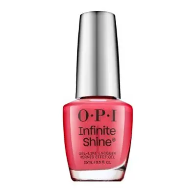 OPI Infinite Shine Gel-Like Lacquer lak na nehty s gelovým efektem Strawberry Margarita 15 ml