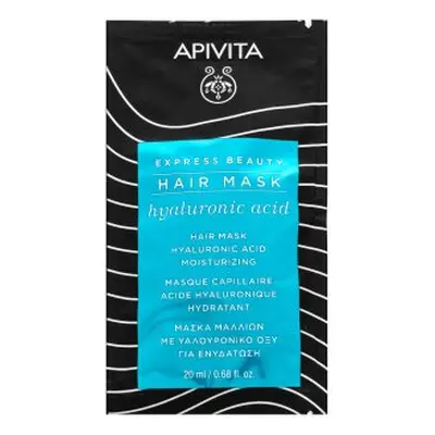 Apivita Express Beauty Hair Mask Hyaluronic Acid vyživující maska na vlasy s kyselinou hyalurono