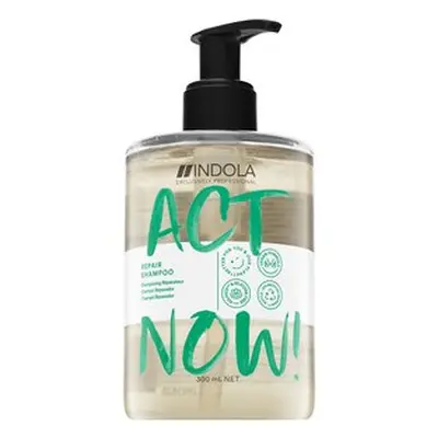 Indola Act Now! Repair Shampoo vyživující šampon pro poškozené vlasy 300 ml