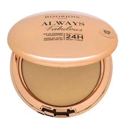 Bourjois Always Fabulous SPF 20 Powder Foundation pudrový make-up s matujícím účinkem 310 7 g