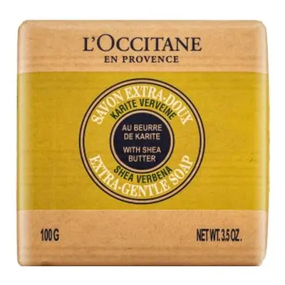 L'Occitane Shea Butter vyživující mýdlo Shea Verbena Extra Gentle Soap 100 g