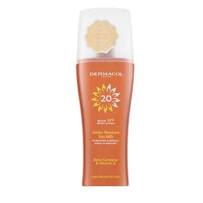 Dermacol Sun Water Resistant Sun Milk SPF20 Spray mléko na opalování ve spreji 200 ml