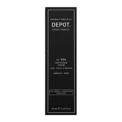 Depot No. 506 Invisible Color semi-permanentní barva na vlasy i vousy Natural Steel 60 ml