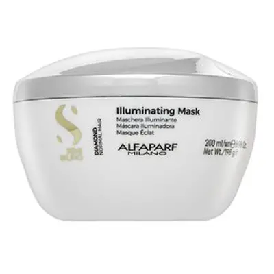 Alfaparf Milano Semi Di Lino Diamond Illuminating Mask vyživující maska pro lesk vlasů 200 ml