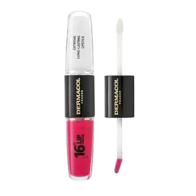 Dermacol 16H Lip Colour Extreme Long-Lasting Lipstick dlouhotrvající dvoufázová barva a lesk na 