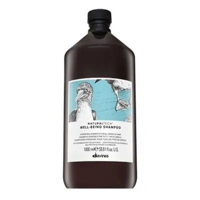 Davines Natural Tech Well-Being Shampoo vyživující šampon pro hebkost a lesk vlasů 1000 ml