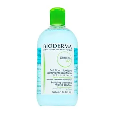 Bioderma Sébium H2O Purifying Cleansing Micelle Solution micelární roztok pro mastnou pleť 500 m