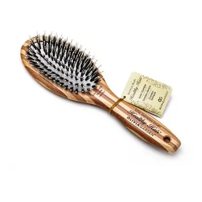 Olivia Garden Healthy Hair Bamboo Brush Ionic Combo Paddle HH-P6 kartáč na vlasy s nylonovými a 