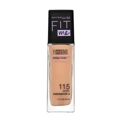 Maybelline Fit Me! Luminous + Smooth Foundation tekutý make-up pro sjednocenou a rozjasněnou ple