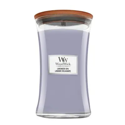 Woodwick Lavender Spa vonná svíčka 610 g