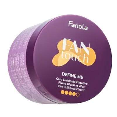 Fanola Fan Touch Define Me Fixing Glossing Wax vosk na vlasy pro lesk vlasů 100 ml