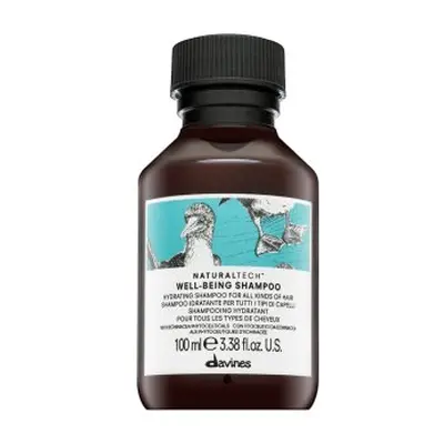 Davines Natural Tech Well-Being Shampoo vyživující šampon pro hebkost a lesk vlasů 100 ml