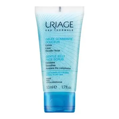 Uriage Gentle Jelly Face Scrub zklidňující emulze pro suchou atopickou pokožku 50 ml