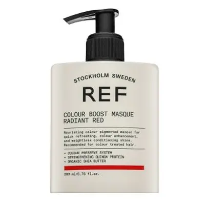 REF Colour Boost Masque vyživující maska s barevnými pigmenty pro oživení barvy Radiant Red 200 