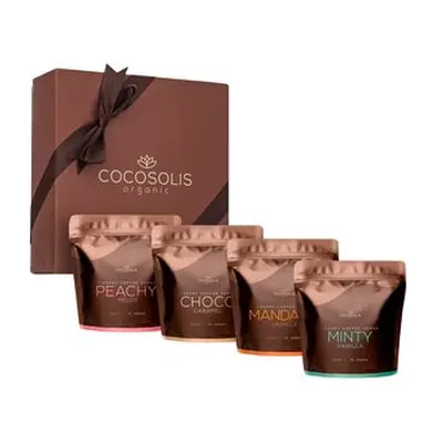 COCOSOLIS Luxury Coffee Scrub Box dárková sada s peelingovým účinkem