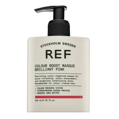 REF Colour Boost Masque vyživující maska s barevnými pigmenty pro oživení barvy Brilliant Pink 2