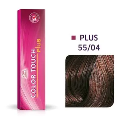 Wella Professionals Color Touch Plus profesionální demi-permanentní barva na vlasy 55/04 60 ml