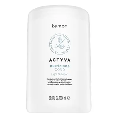 Kemon Actyva Nutrizione Light Conditioner vyživující kondicionér pro jemné vlasy 1000 ml