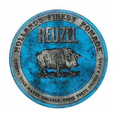 Reuzel Holland's Finest Pomade Blue Strong Hold High Sheen pomáda na vlasy pro zpevnění a lesk v