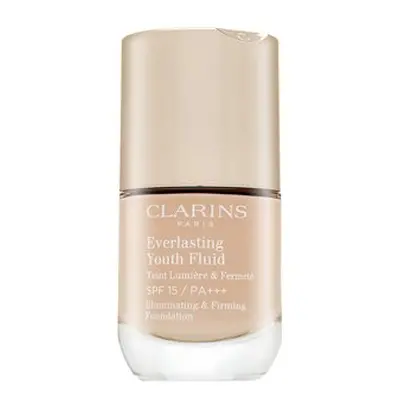 Clarins Everlasting Youth Fluid dlouhotrvající make-up proti stárnutí pleti 107 Beige 30 ml