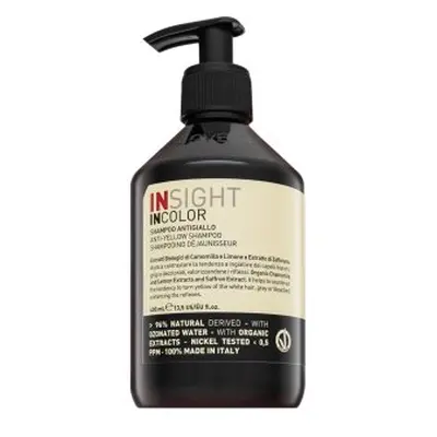 Insight Incolor Anti-Yellow Shampoo šampon proti žloutnutí odstínu 400 ml