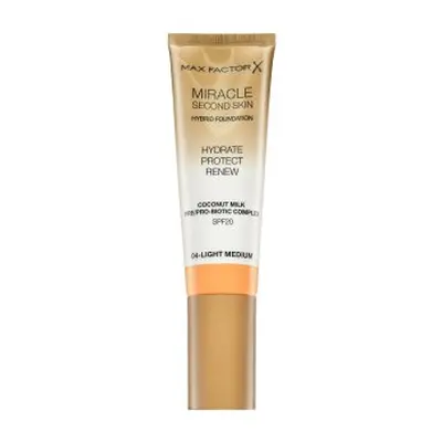 Max Factor Miracle Second Skin Hybrid Foundation SPF20 dlouhotrvající make-up s hydratačním účin