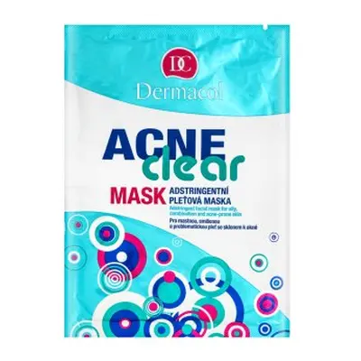 Dermacol ACNEclear vyživující maska Adstringent Facial Mask 2 x 8 g