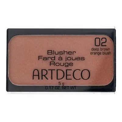 Artdeco Blusher pudrová tvářenka 02 Deep Brown Orange 5 g