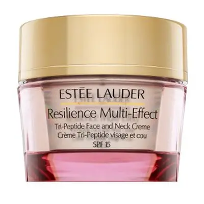 Estee Lauder Resilience Multi-Effect vyživující krém Tri-Peptide Face and Neck Creme SPF15 Dry S