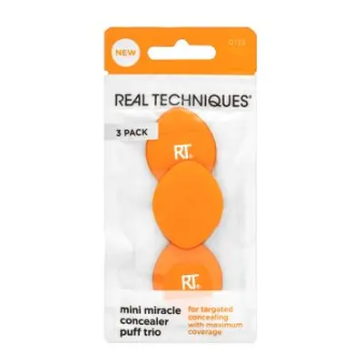 Real Techniques Mini Miracle Concealer Puff Trio houbička na make-up