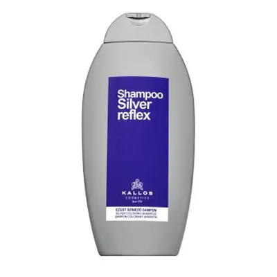 Kallos Silver Reflex Shampoo tónovací šampon pro platinově blond a šedivé vlasy 350 ml