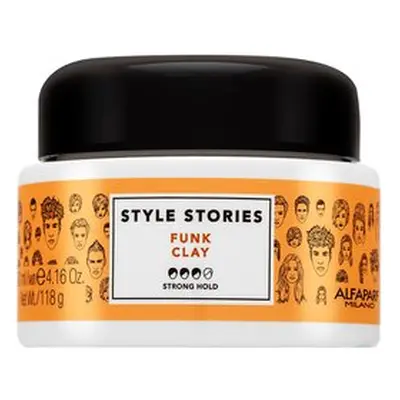 Alfaparf Milano Style Stories Funk Clay modelující pasta pro silnou fixaci 100 ml