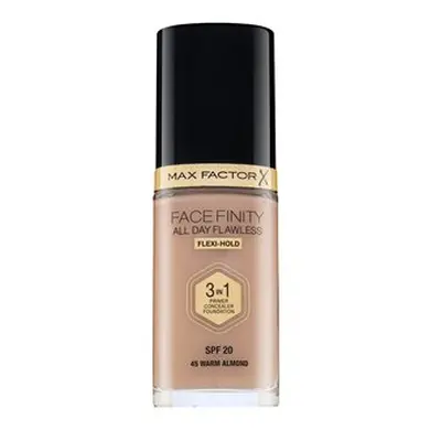 Max Factor Facefinity All Day Flawless Flexi-Hold 3in1 Primer Concealer Foundation SPF20 tekutý 