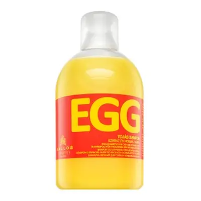 Kallos Egg Shampoo vyživující šampon pro suché a poškozené vlasy 1000 ml