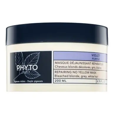 Phyto Purple Repairing No Yellow Mask neutralizující maska pro blond vlasy 200 ml