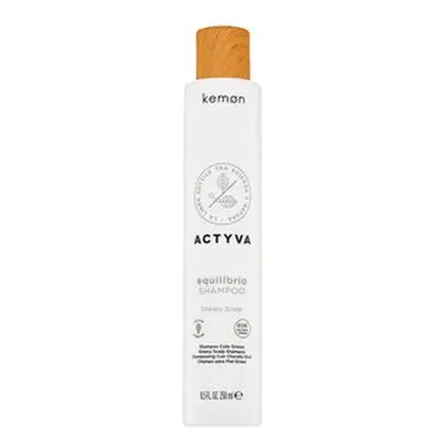 Kemon Actyva Equilibrio Shampoo čisticí šampon pro rychle se mastící vlasy 250 ml