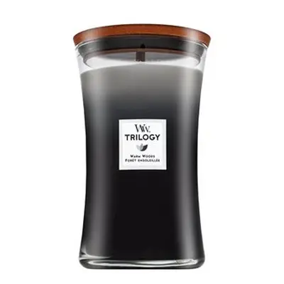 Woodwick Trilogy Warm Woods vonná svíčka 609,5 g