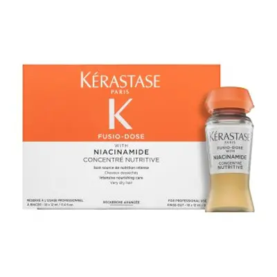 Kérastase Fusio-Dose Concentré Nutritive vlasová kúra pro hrubé a nepoddajné vlasy 10 x 12 ml