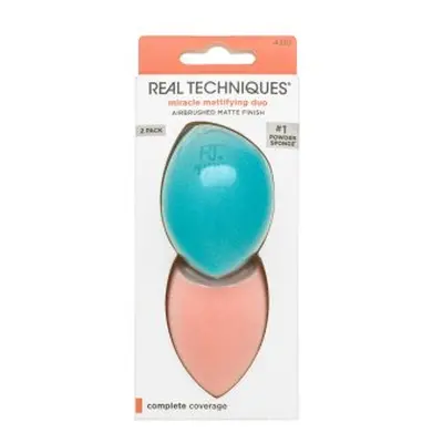 Real Techniques Miracle Mattifying Duo houbička na make-up