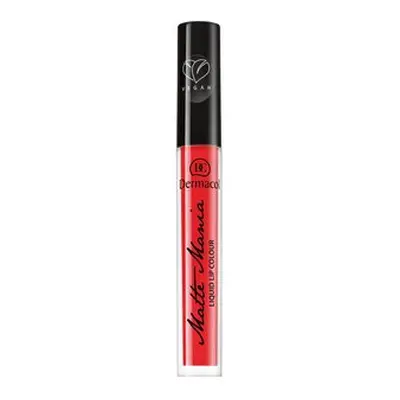 Dermacol Matte Mania Lip Liquid Color tekutá rtěnka s matujícím účinkem N. 51 3,5 ml