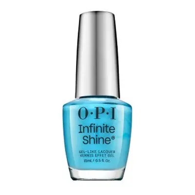 OPI Infinite Shine Gel-Like Lacquer lak na nehty s gelovým efektem Never Leavin' Blue 15 ml