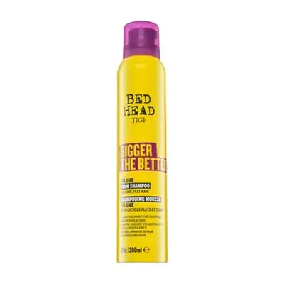 Tigi Bed Head Bigger The Better Volume Foam Shampoo posilující šampon pro objem a zpevnění vlasů