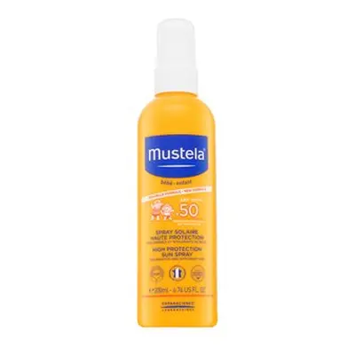 Mustela Bébé High Protection Sun Spray SPF50 sprej na opalování pro děti 200 ml