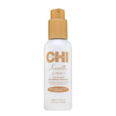 CHI Keratin K-Trix 5 Thermal Active Smoothing Treatment uhlazující stylingové mléko pro hrubé a 