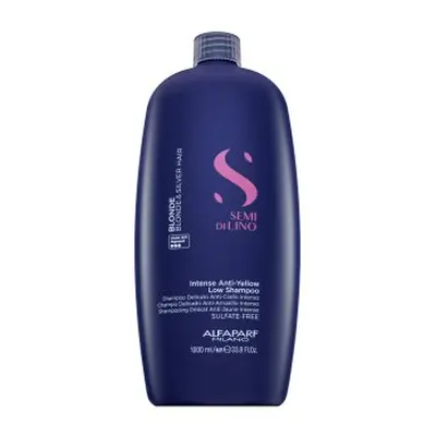 Alfaparf Milano Semi Di Lino Blonde Intense Anti-Yellow Low Shampoo neutralizující šampon pro bl