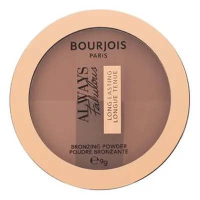 Bourjois Always Fabulous Long Lasting Bronzing Powder bronzující pudr 002 Dark 9 g