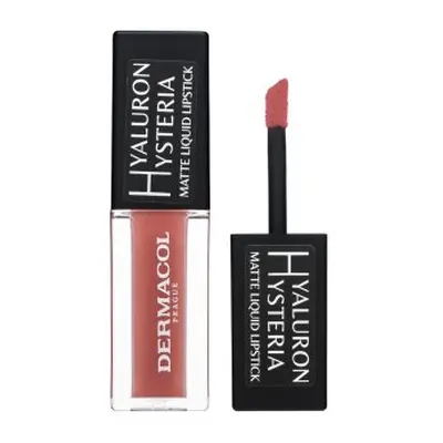 Dermacol Hyaluron Hysteria Matte Liquid Lipstick tekutá rtěnka s matujícím účinkem No.02 4,5 ml