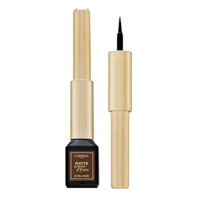 L´Oréal Paris Super Liner Matte Signature Eyeliner - 03 Brown tekuté linky na oči 3 ml